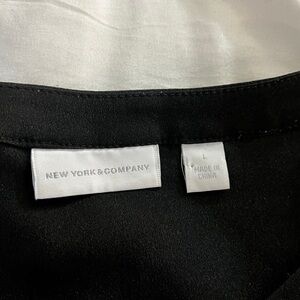 New York & Company Classic Black Top